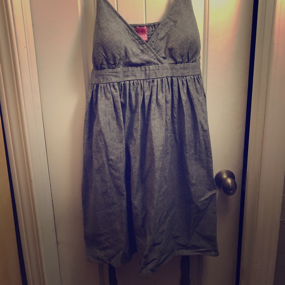Gray summer dress
